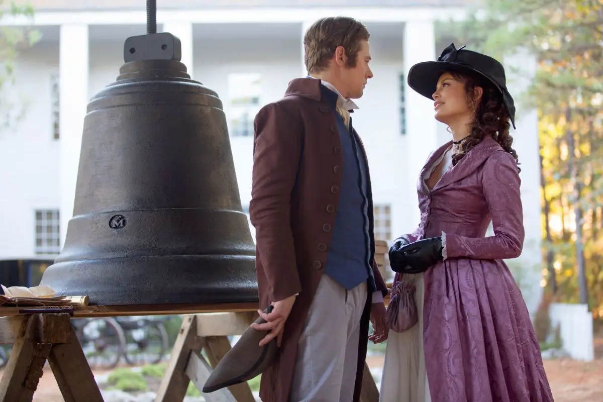 Zach Roerig et Nathalie Kelley