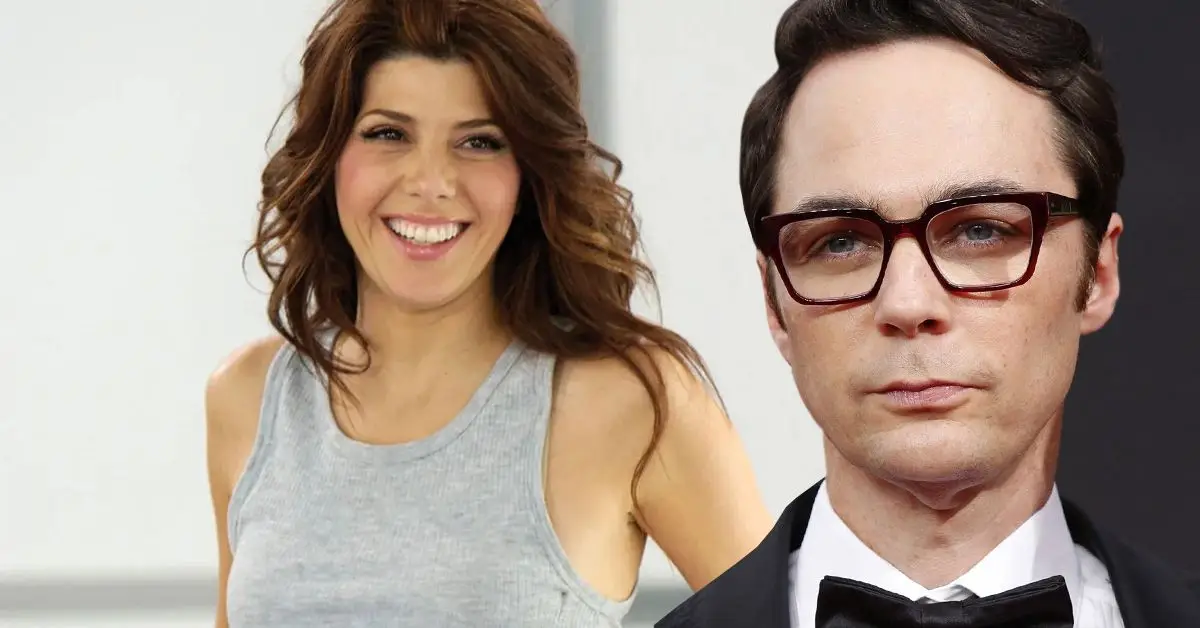 ジム・パーソンズとマリサ・トメイ