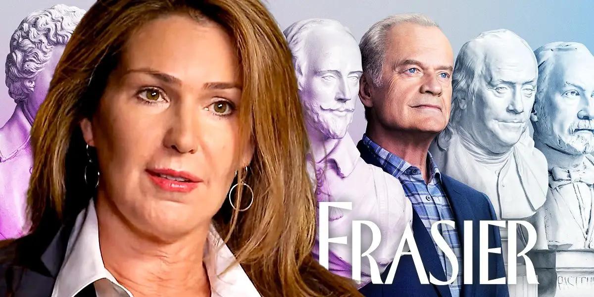 Peri Gilpin hrá Roz Doyle vo Frasierovi