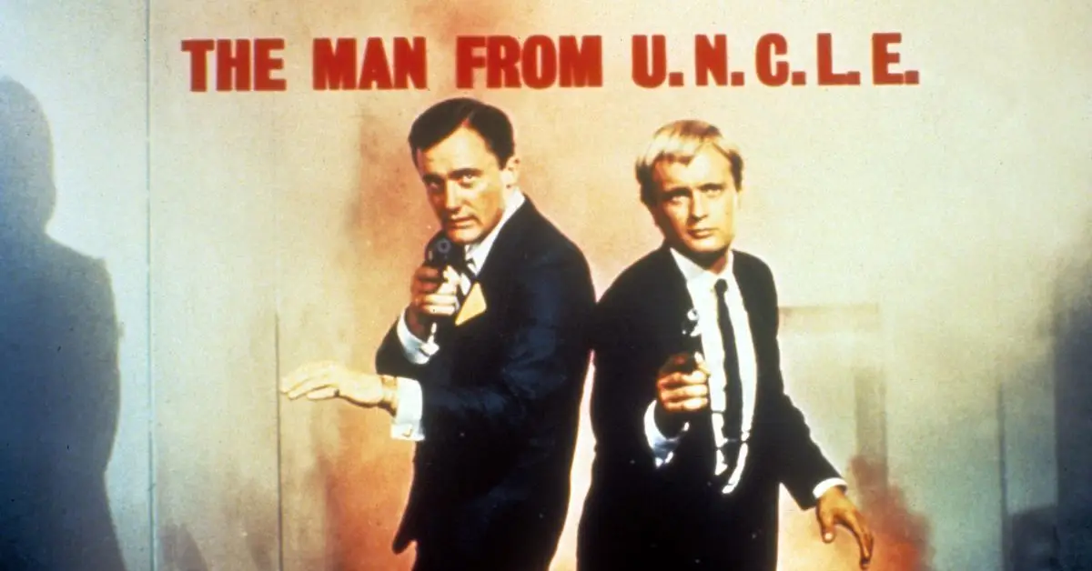 L'HOMME D'U.N.C.L.E. ROBERT VAUGHN, DAVID MCCALLUM