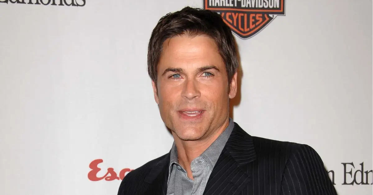 Rob Lowe wygląda na niepewnego