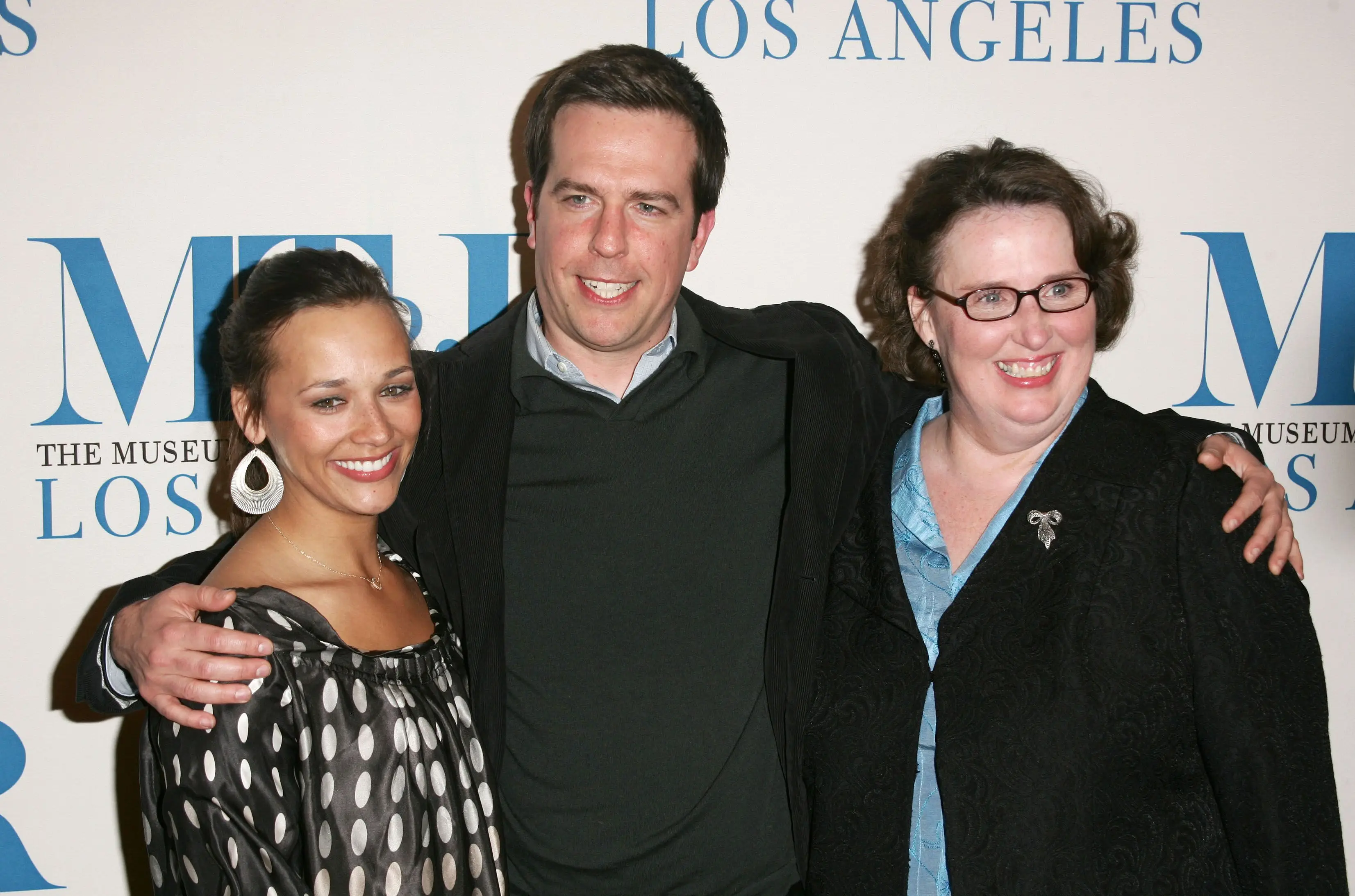 Rashida Jones, Ed Helms e Phyllis Smith al 24° Festival televisivo di Paley