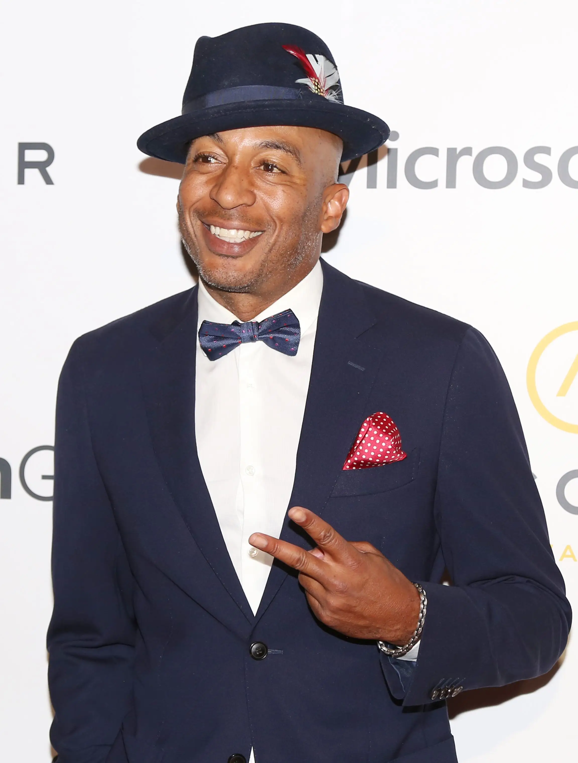 James Lesure na červenom koberci v roku 2018