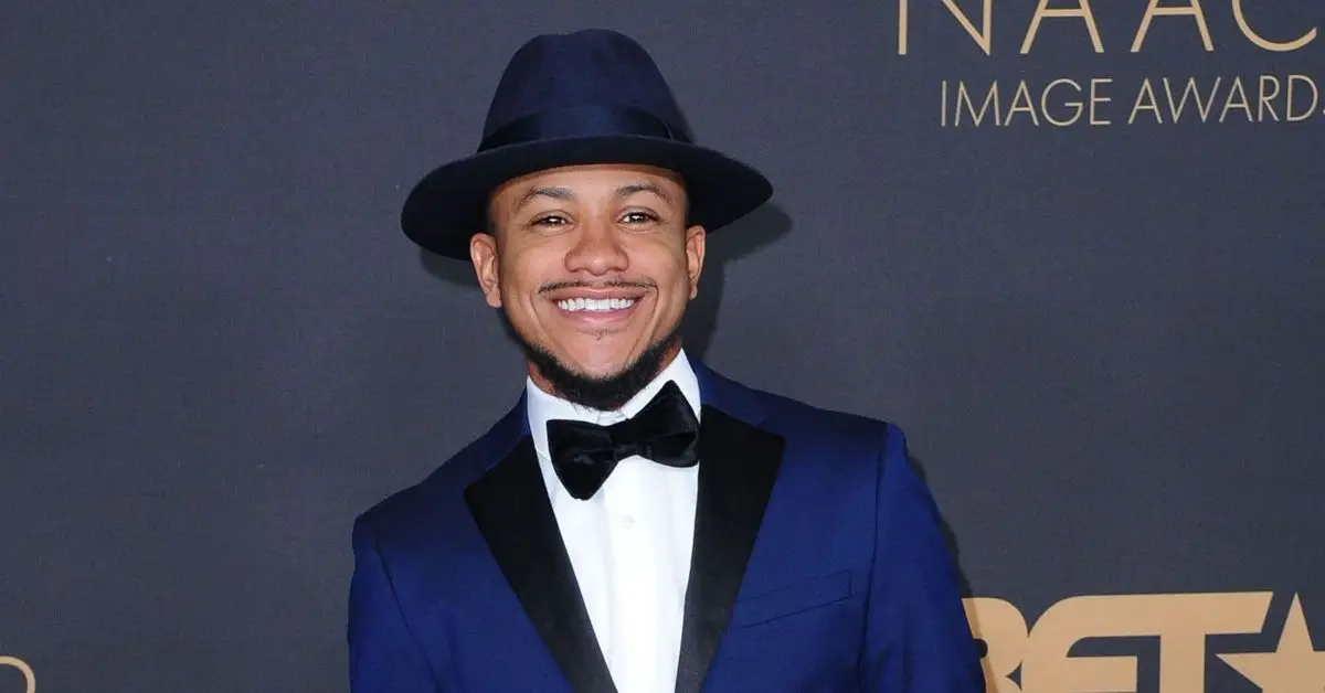 Tequan Richmond på röda mattan