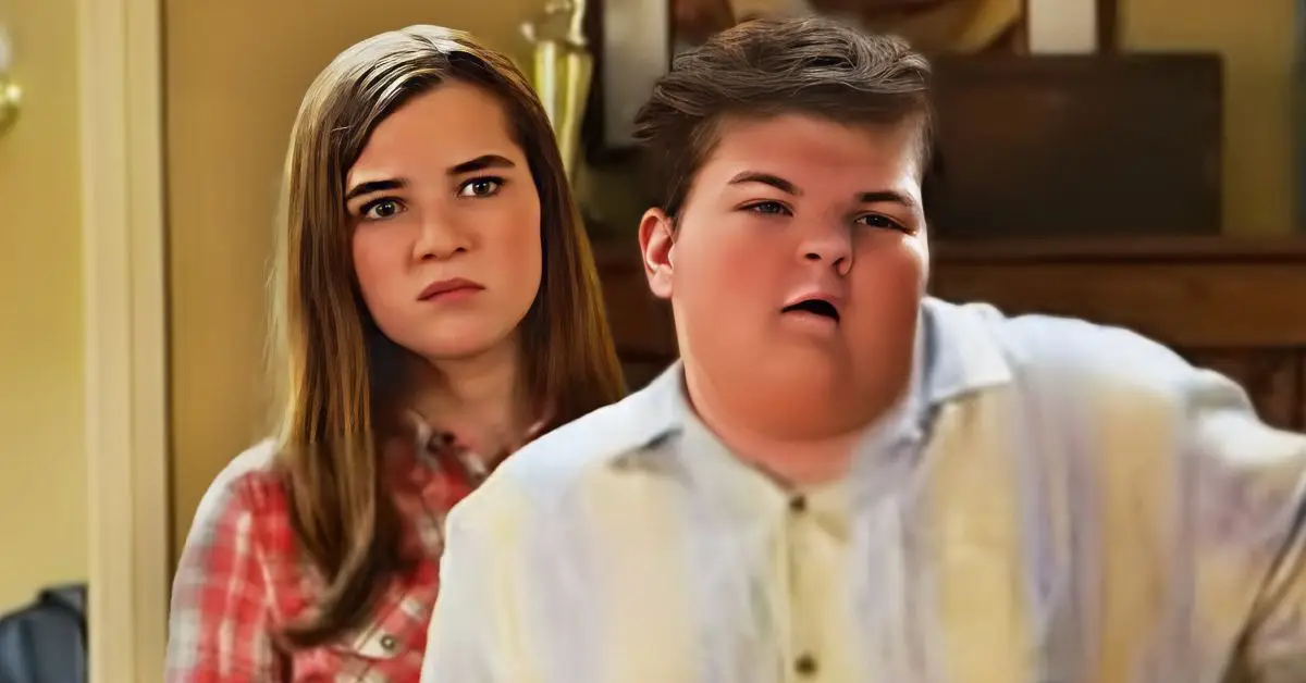 Wyatt McClure e Raegan Revord nella settima stagione di Young Sheldon