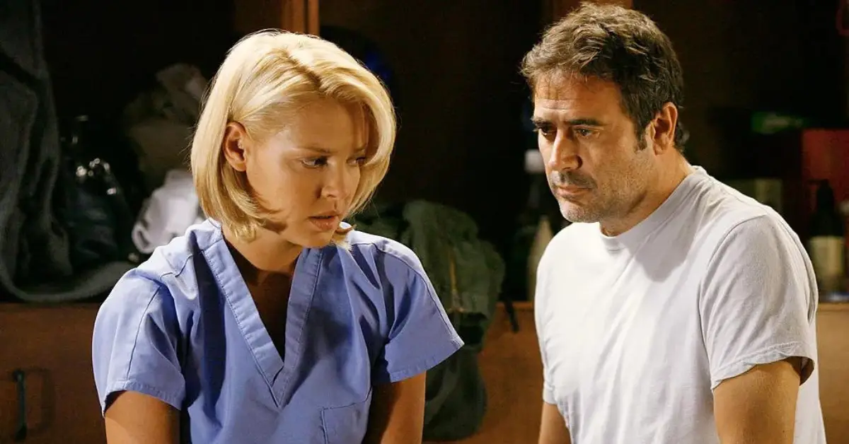 Hvad skete der mellem Jeffrey Dean Morgan og Katherine Heigl om Greys anatomi?