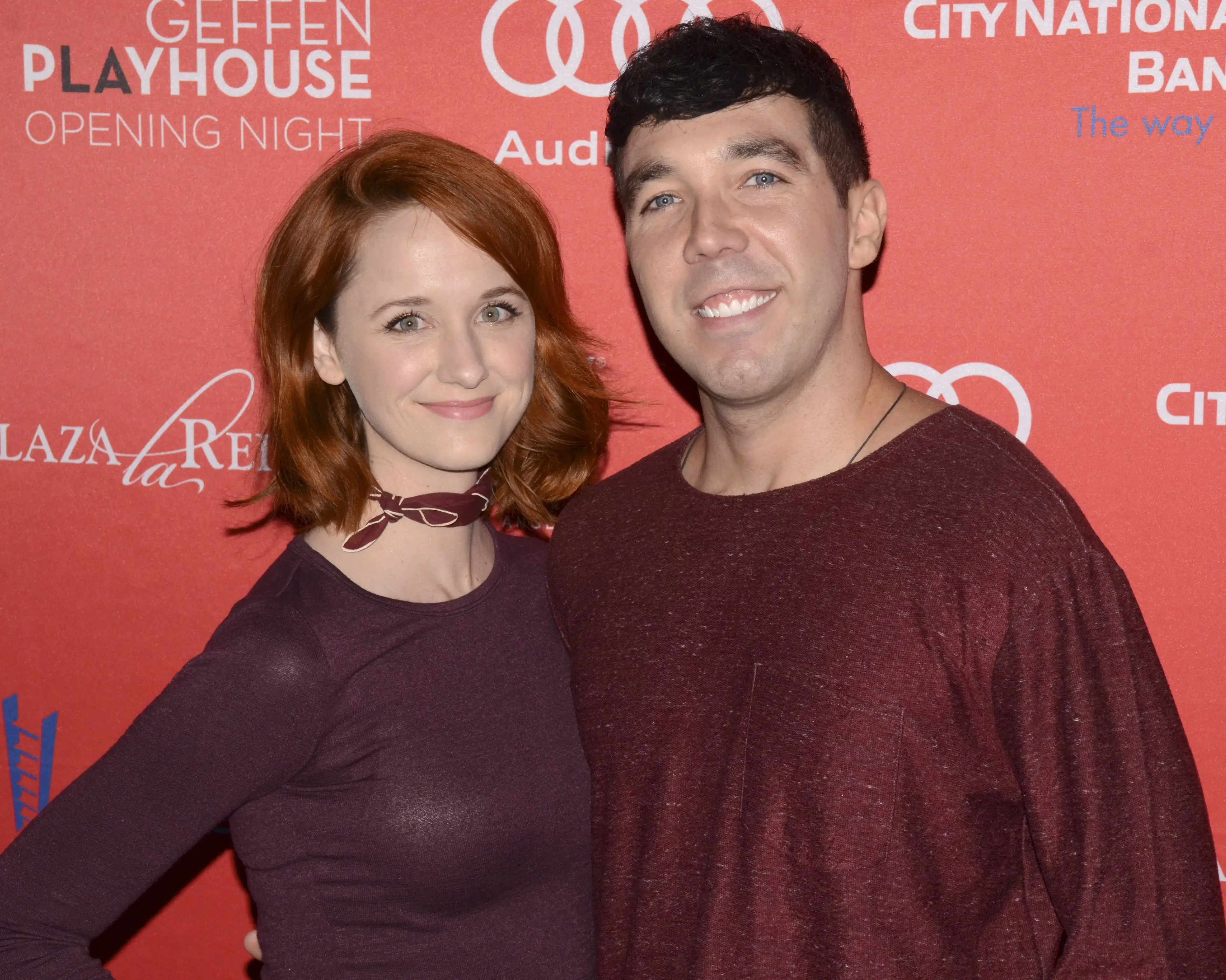 Matthew Scott Montgomery i Laura Spencer są na premierze