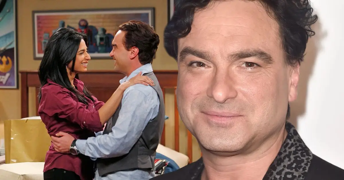 Johnny Galecki a Aarti Mann