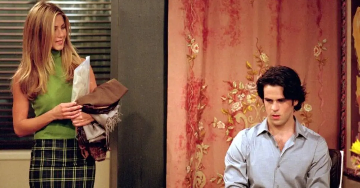 Rachel et Tag sur des amis