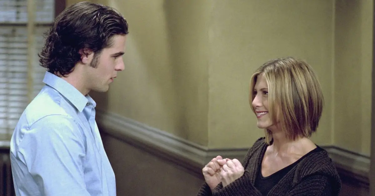 Tag et Rachel sur Friends