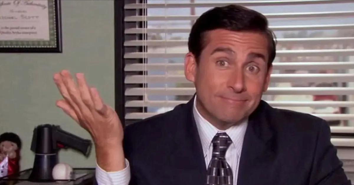 Steve Carrell als Michael Scott aus The Office