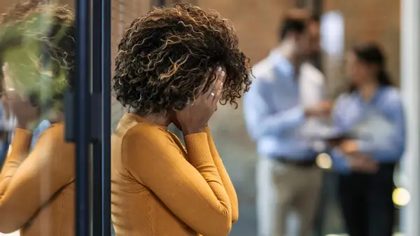 social anxiety woman