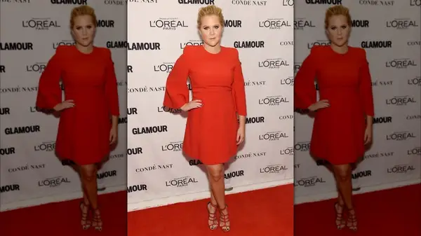 Amy Schumer on the red carpet