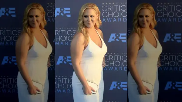 Amy Schumer on the red carpet