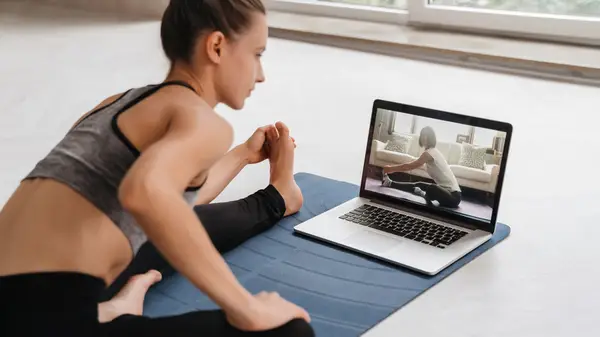Doing Pilates online