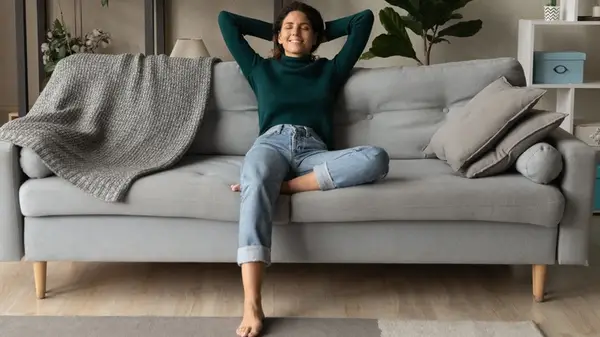woman relaxing