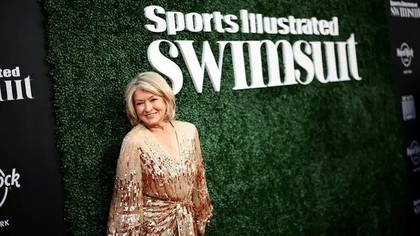 Martha Stewart on red carpet