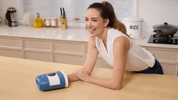 Este gadget de massageador de mão é a atualização do autocuidado que você merece