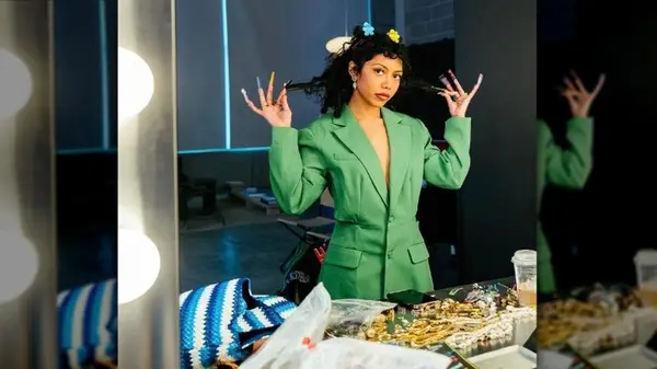 Person posing in for Target