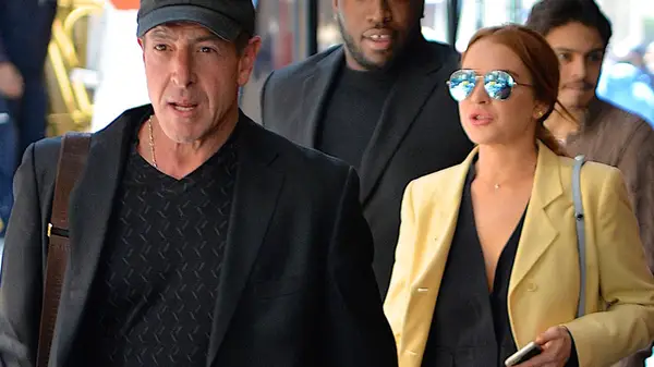 Michael Lohan with Lindsay Lohan