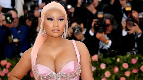 Nicki Minaj on the red carpet