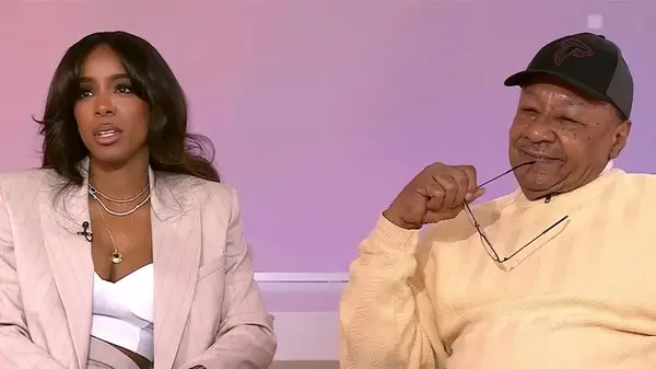 Kelly Rowland and her dad