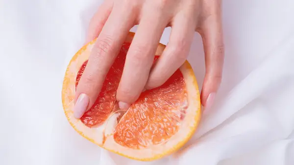 fingers in a melon
