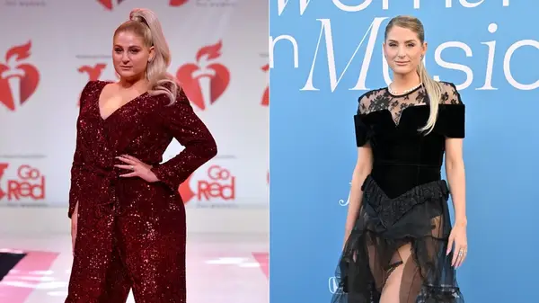 Meghan Trainor in 2020 and 2025