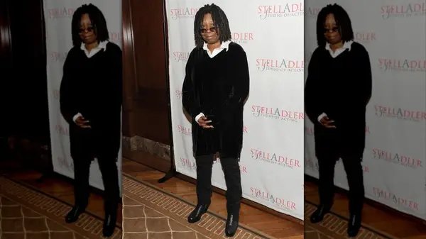 Whoopi Goldberg on the red carpet in 2009